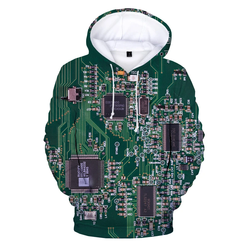 Electronic Chip 3D Printed Funny Hoodies Men Women Fashion Casual Harajuku Hoody Pullovers Unisex Hip Hop Oversized Hoodie
Electronic Chip 3D Printed Funny Hoodies Men Women Fashion Casual Harajuku Hoody Pullovers Unisex Hip Hop Oversized Hoodie
