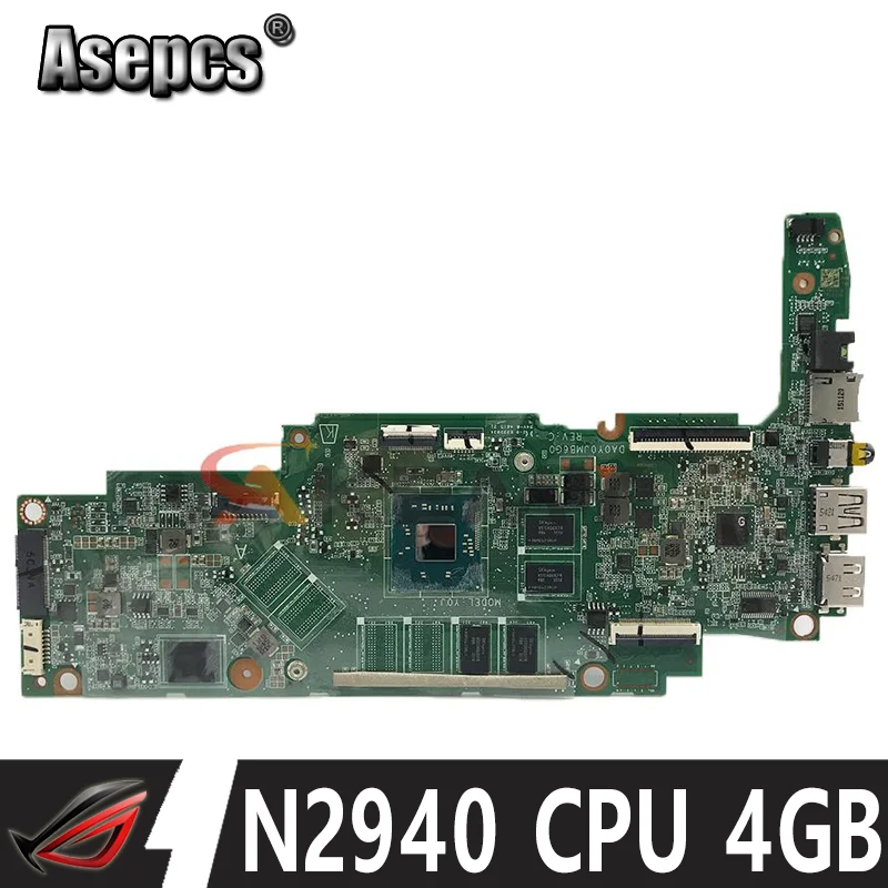 DA0Y0JMB6C0 mainboard For HP Chromebook 14 G4 14-AK laptop motherboard N2940 CPU 4GB RAM 16G SSD UMA
DA0Y0JMB6C0 mainboard For HP Chromebook 14 G4 14-AK laptop motherboard N2940 CPU 4GB RAM 16G SSD UMA
