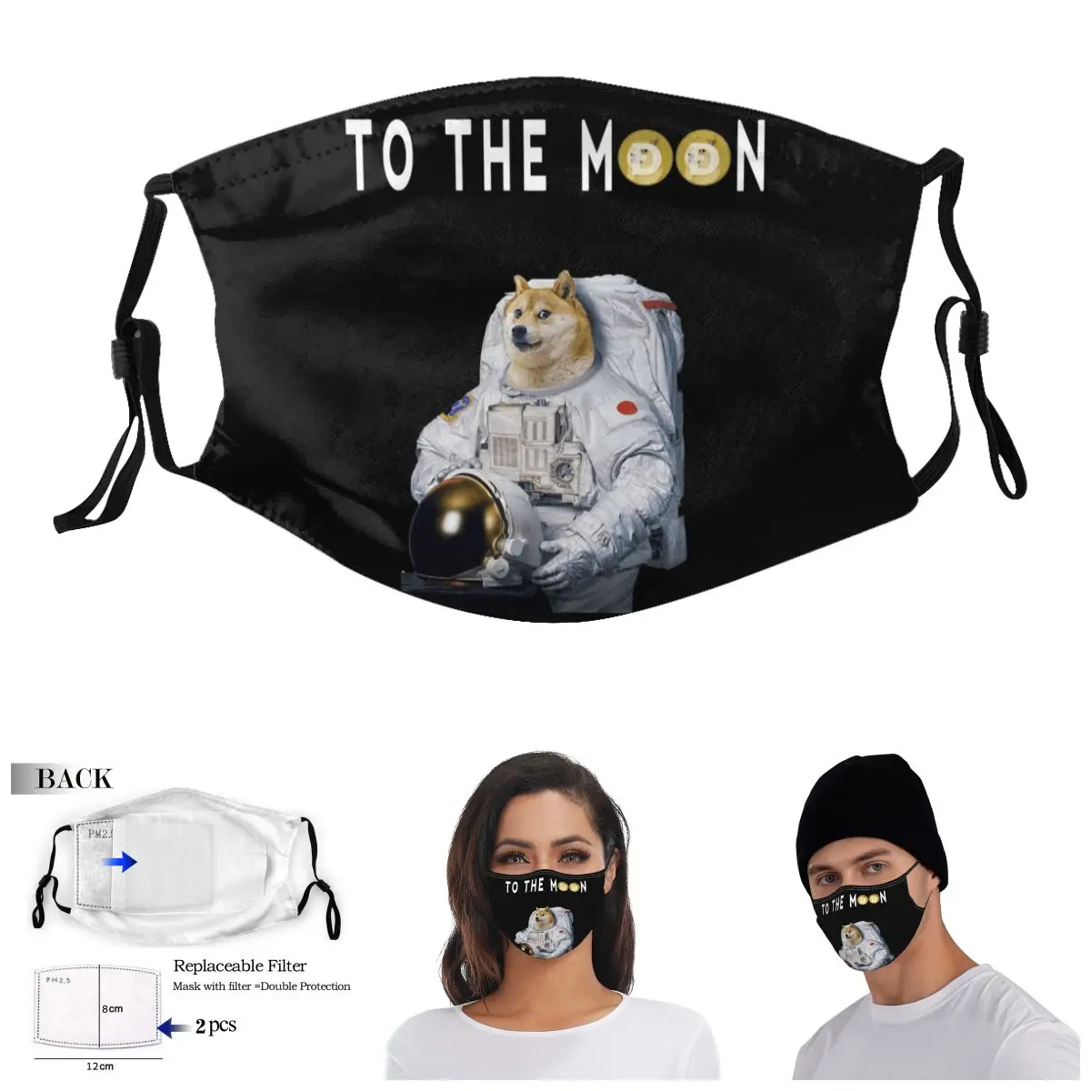 Dogecoin To The Moon (8) R376 Adult Dust Mask Nerd Grimace Activated Carbon Filter Mask
Dogecoin To The Moon (8) R376 Adult Dust Mask Nerd Grimace Activated Carbon Filter Mask