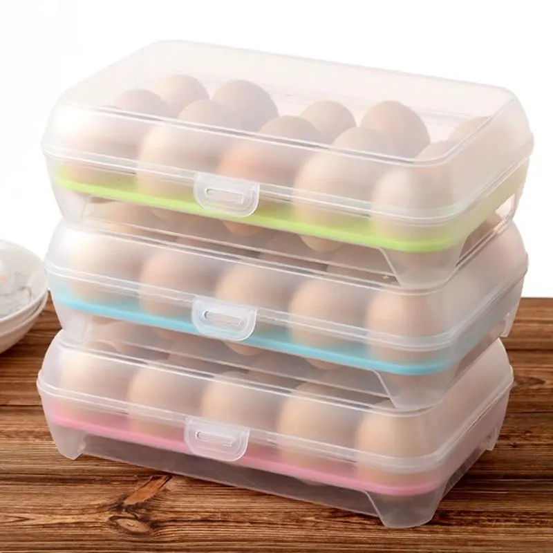 15 Cell Egg Carton PP Cases Refrigerator Cases Practical Multifunctional Wild Storage Holder Container Egg Food Crisper
15 Cell Egg Carton PP Cases Refrigerator Cases Practical Multifunctional Wild Storage Holder Container Egg Food Crisper