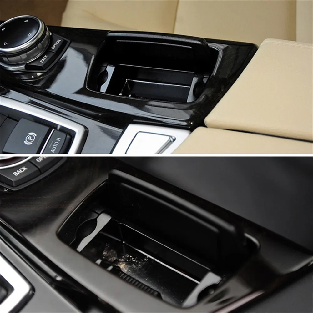 Black Plastic Car Front Center Console Ashtra Cover Case For BMW 5 Series F10 F11 51169206347 9206347 Interior Accessories
Black Plastic Car Front Center Console Ashtra Cover Case For BMW 5 Series F10 F11 51169206347 9206347 Interior Accessories