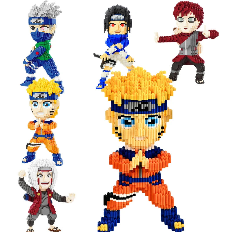 New Naruto Character Building Blocks Creative Assembly Toys Naruto Kakashi Sasuke Jiraiya Puzzle Building Blocks Toys
New Naruto Character Building Blocks Creative Assembly Toys Naruto Kakashi Sasuke Jiraiya Puzzle Building Blocks Toys