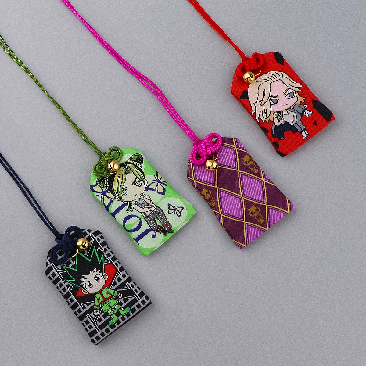 

Tokyo Revengers Japanese Amulet Embroidery Omamori Pray Cute Anime Lucky Charms Wealth Bag Pendant Keychain Children's Gift
