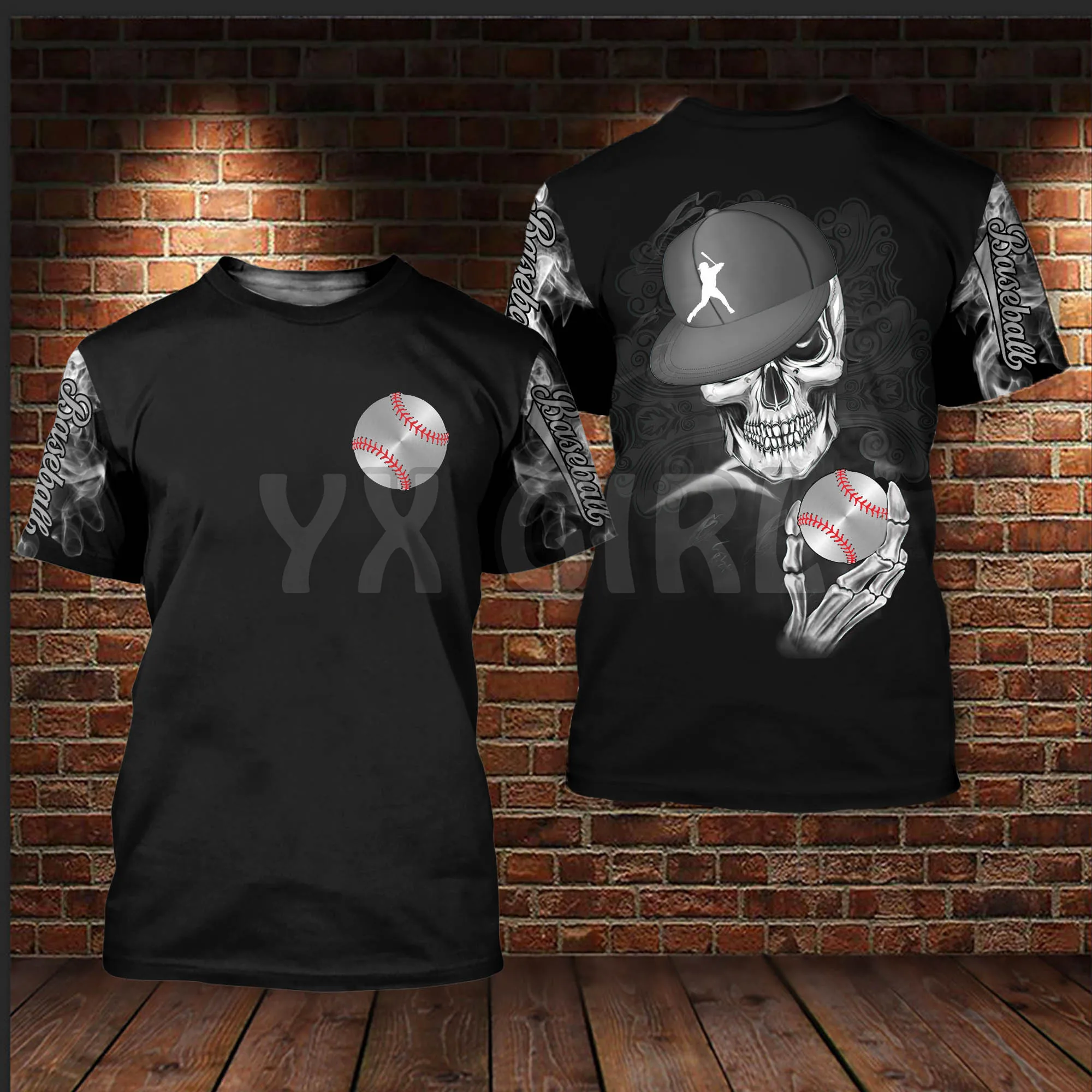 2022 Summer Badass Skull Baseball 3D All Over Printed T Shirts Tee Tops shirts Unisex Tshirt
2022 Summer Badass Skull Baseball 3D All Over Printed T Shirts Tee Tops shirts Unisex Tshirt