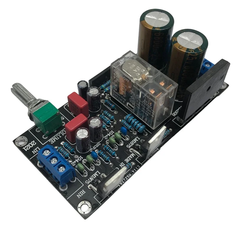 LM1875T Power Amplifier Board 2.0 Dual Channel with Speaker Protection Volume Adjustment
LM1875T Power Amplifier Board 2.0 Dual Channel with Speaker Protection Volume Adjustment