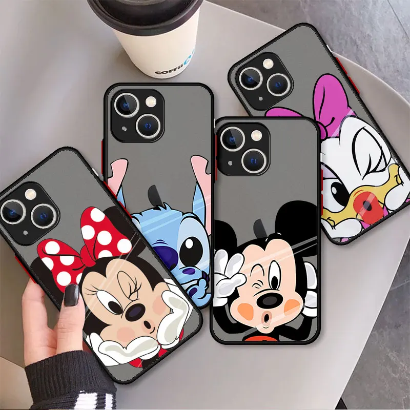 Чехол Funda для iPhone 12 Mini 11 8 Plus XR XS SE 6S X 7 13 Pro Max 7 + матовая защита оригинальный Стич любовь Микки Минни
Чехол Funda для iPhone 12 Mini 11 8 Plus XR XS SE 6S X 7 13 Pro Max 7 + матовая защита оригинальный Стич любовь Микки Минни
