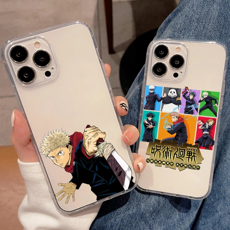 Jujutsu Kaisen Satoru Gojo Phone Cases For iPhone 11 12 13 Mini SE 2020 6 6S 7 8 Plus X XS XR Pro Max Cover Shell Clear
Jujutsu Kaisen Satoru Gojo Phone Cases For iPhone 11 12 13 Mini SE 2020 6 6S 7 8 Plus X XS XR Pro Max Cover Shell Clear