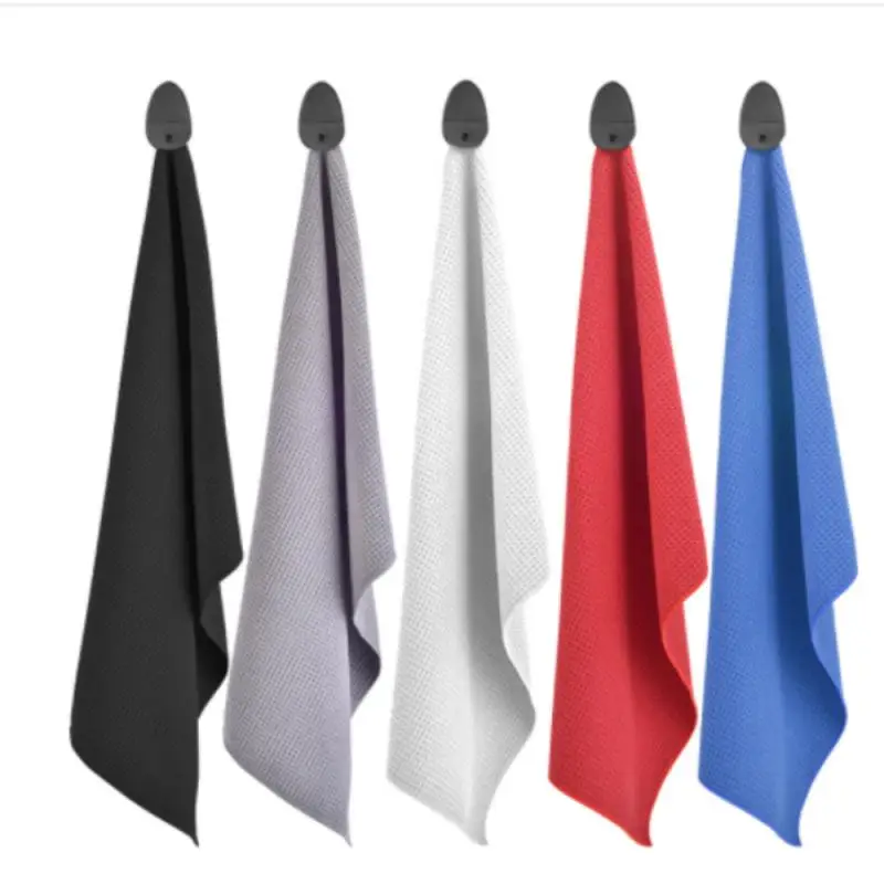 

40*60cm Microfiber Magnetic Golf Towel High Water Absorption Cleaning Towels Quick-Drying Wiping Cloth Sports Towel Cleans Club