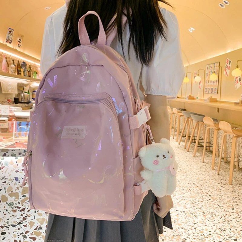 Girl Color Travel School Bag Women Nylon Student Backpack Trendy Ladies Leisure Book Bags Female Laptop College Backpack Fashion 
Girl Color Travel School Bag Women Nylon Student Backpack Trendy Ladies Leisure Book Bags Female Laptop College Backpack Fashion