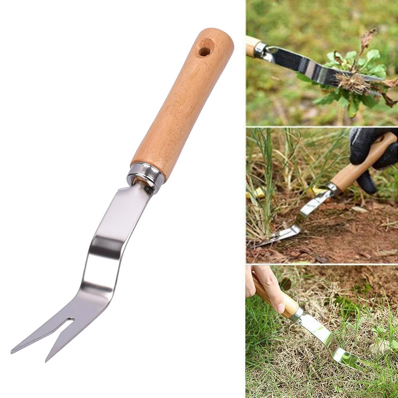 

1Pc Manual Garden Weeder Cleaning Lawn Hand Weeding Trimming Removal Grass Tool Potherb Transplant Digging Puller Accessories