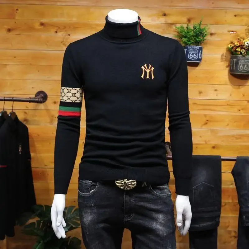 Turtleneck Sweater Luxury German Velvet Embroidered Sweater Top Quality Men's Stand Collar Sweater 2022 New Casual Men
Turtleneck Sweater Luxury German Velvet Embroidered Sweater Top Quality Men's Stand Collar Sweater 2022 New Casual Men