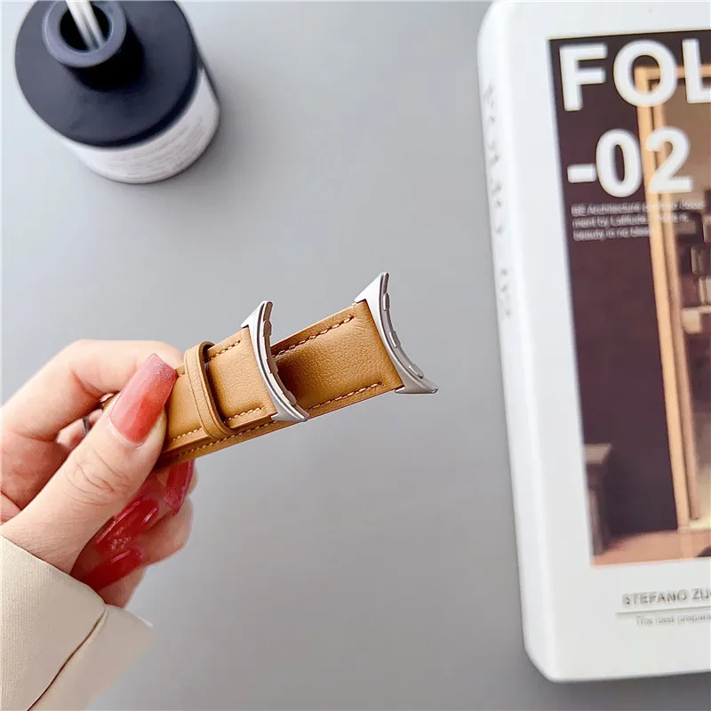 Cortex bicolor Leather Band For Google pixel watch band strap wristband smartwatch Bracelet for Pixel Watch Straps Accessories
Cortex bicolor Leather Band For Google pixel watch band strap wristband smartwatch Bracelet for Pixel Watch Straps Accessories