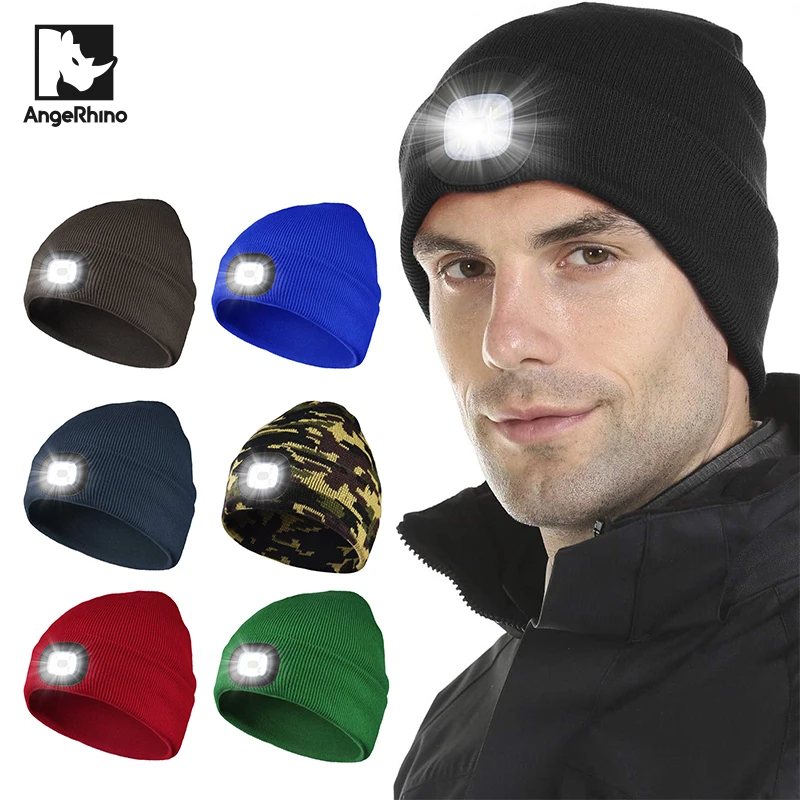 LED Beanie Hat with Light Rechargeable Headlamp Cap Unisex Winter Warm Knitted Hats Headlight Flashlight for Running Hiking
LED Beanie Hat with Light Rechargeable Headlamp Cap Unisex Winter Warm Knitted Hats Headlight Flashlight for Running Hiking