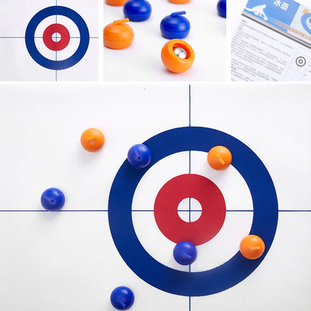 Gift Training Tabletop Curling Game Mini Portable Family Kids Adults School Travel Ball Educational Interactive Shuffleboard
Gift Training Tabletop Curling Game Mini Portable Family Kids Adults School Travel Ball Educational Interactive Shuffleboard
