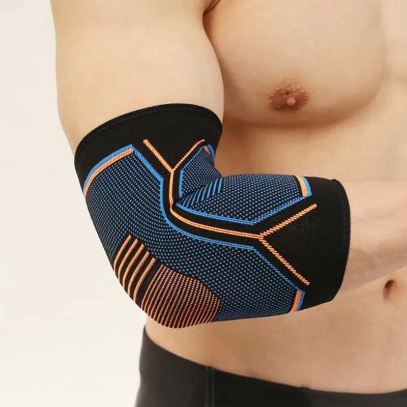 1Pc Breathable Nylon Knitted Elbow Pads Arm Protector for Basketball Tennis Golfers Sports Knitted Compression Elbow Protector
1Pc Breathable Nylon Knitted Elbow Pads Arm Protector for Basketball Tennis Golfers Sports Knitted Compression Elbow Protector