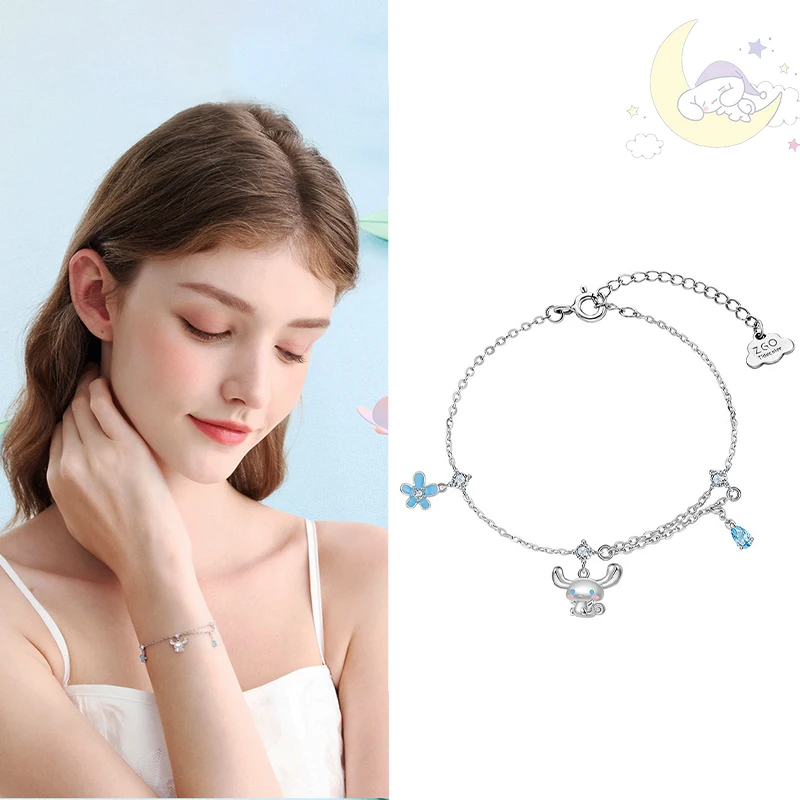 Kawaii Sanrio Bracelet Cinnamoroll Cute Anime Student Summer Wrist Decoration Pendant Silverware Toys for Girls Birthday Gifts
Kawaii Sanrio Bracelet Cinnamoroll Cute Anime Student Summer Wrist Decoration Pendant Silverware Toys for Girls Birthday Gifts