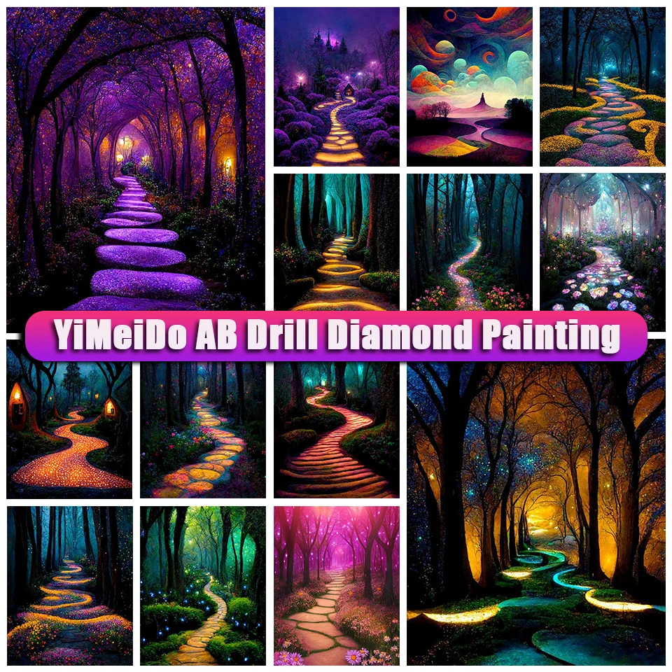 YiMeido 5D AB Diamond Painting Landscape Forest Park Mosaic Rhinestone Picture DIY Diamond Embroidery Scenery Home Decor Gift
YiMeido 5D AB Diamond Painting Landscape Forest Park Mosaic Rhinestone Picture DIY Diamond Embroidery Scenery Home Decor Gift