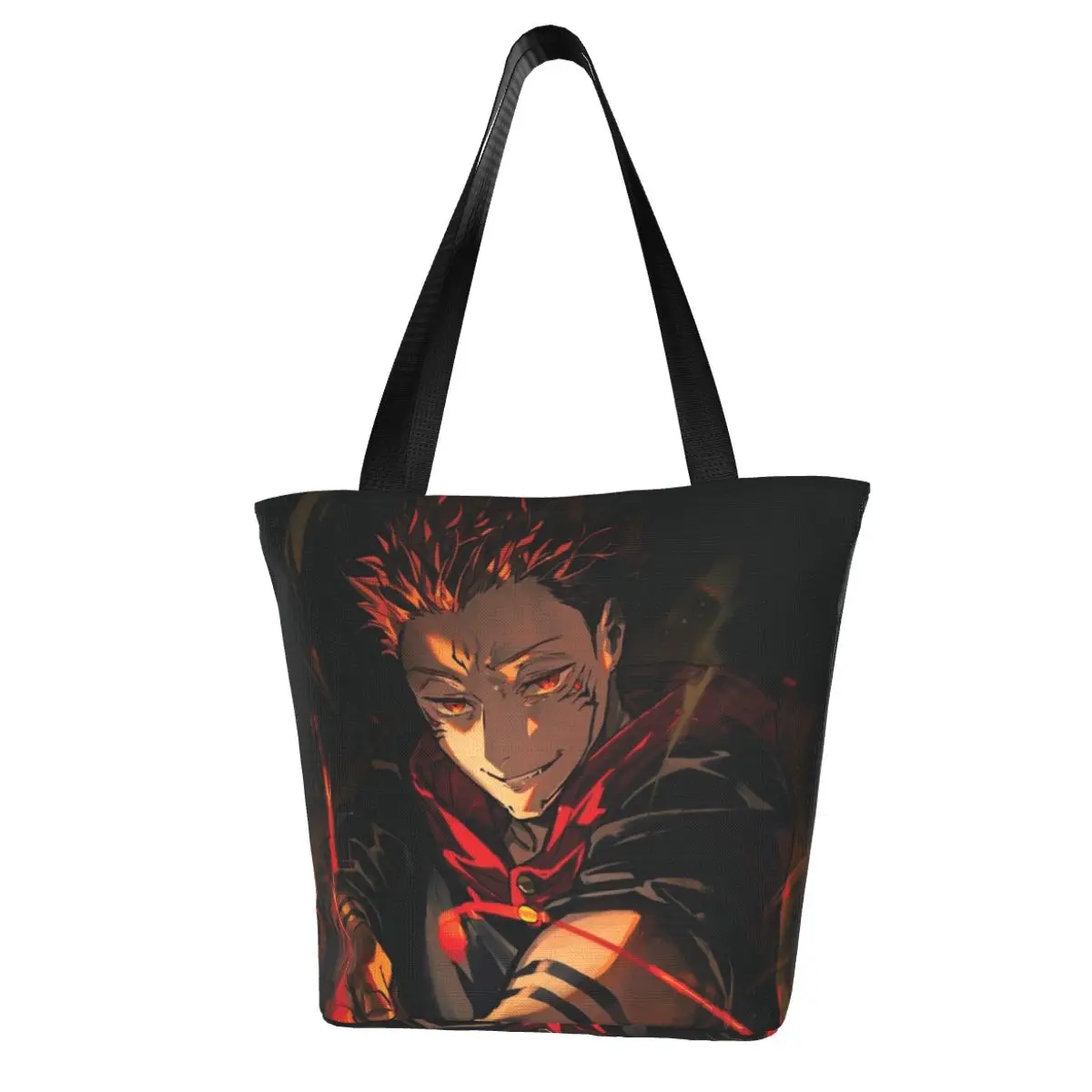 Sukuna Fire Shopping Bag Jujutsu Kaisen Travel Female Handbag Gift Aesthetic Cloth Bags
Sukuna Fire Shopping Bag Jujutsu Kaisen Travel Female Handbag Gift Aesthetic Cloth Bags