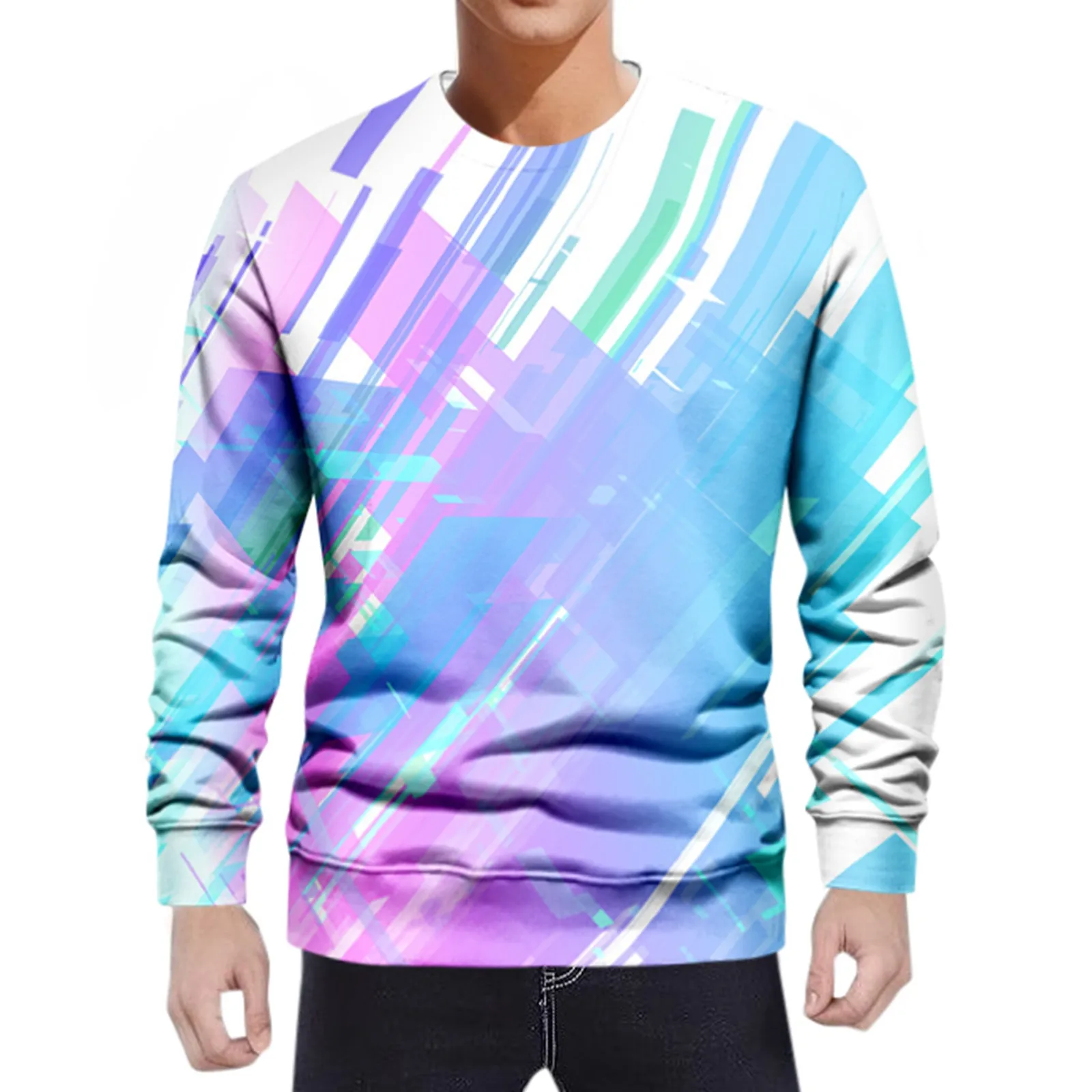 Men'S Fashion Sweetshirts Oversize Personalized 3d Digital Printed Hoodies Casual Crewneck Pullover For Men Spring And Autumn
Men'S Fashion Sweetshirts Oversize Personalized 3d Digital Printed Hoodies Casual Crewneck Pullover For Men Spring And Autumn
