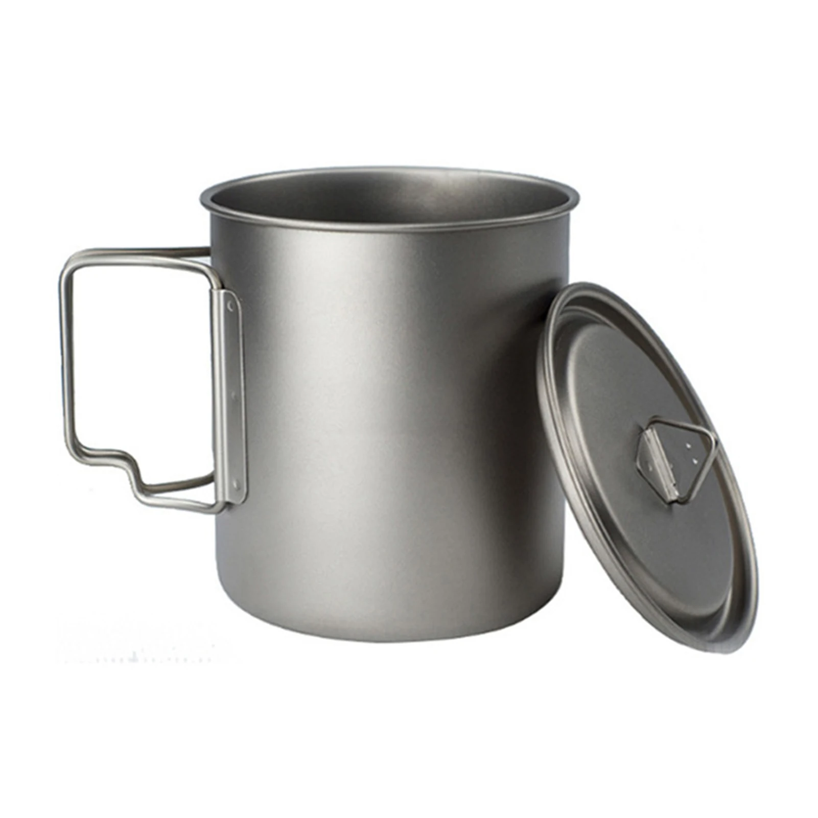 Hiking Kitchen Portable With Lid Outdoor Camping Leakproof Tourist Tableware Titanium Mug Travel Foldable Handle Eco-friendly
Hiking Kitchen Portable With Lid Outdoor Camping Leakproof Tourist Tableware Titanium Mug Travel Foldable Handle Eco-friendly