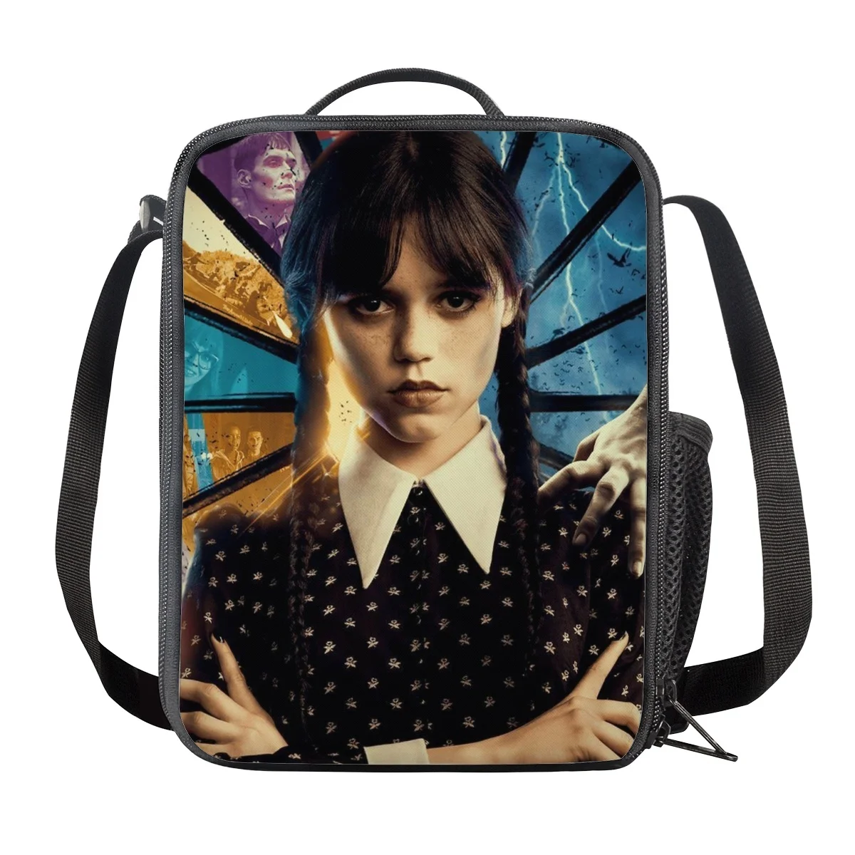 Wednesday Addams and Enid Anime Children Lunch Bag Insulated Thermal School Picnic Supplies for Kids Girls Women Lunchbox 2023
Wednesday Addams and Enid Anime Children Lunch Bag Insulated Thermal School Picnic Supplies for Kids Girls Women Lunchbox 2023