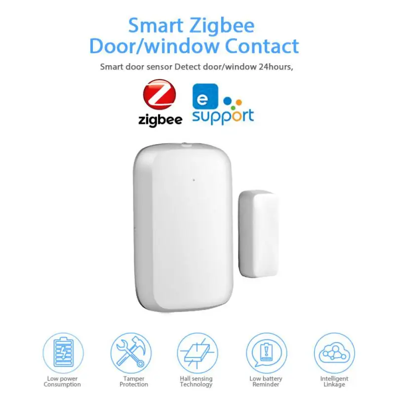 Умный дверной детектор Tenky Tuya ZigBee, устройство для обнаружения дверей и окон, работает с Ewelink, долгий срок службы батареи
Умный дверной детектор Tenky Tuya ZigBee, устройство для обнаружения дверей и окон, работает с Ewelink, долгий срок службы батареи