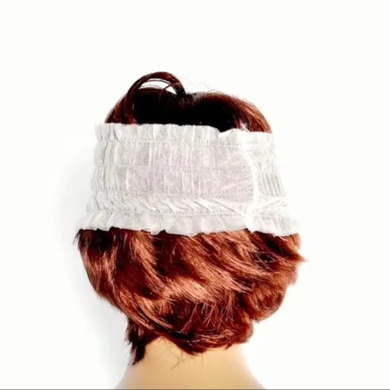 

Beauty salon disposable Make Up Spa wide hairband White elastic Wash Face Yoga Fashion stretc Hair Headband Accessories