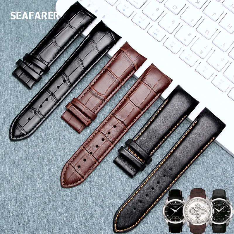 Handmade Genuine Leather Curved End Watchband 22mm 23mm 24mm for Tissot T035 Watch Band Strap Steel Buckle Wrist Bracelet
Handmade Genuine Leather Curved End Watchband 22mm 23mm 24mm for Tissot T035 Watch Band Strap Steel Buckle Wrist Bracelet