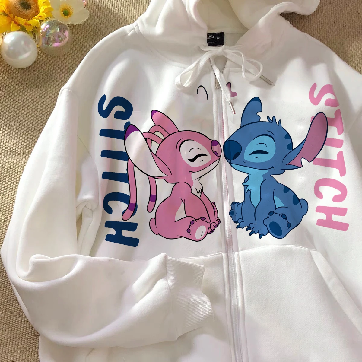 Disney Stitch Angel Women Sweatshirts Clothing Hoodies 2021 Winter Oversize Print Hooded Women Cotton Long Sleeve Zip up hoodie
Disney Stitch Angel Women Sweatshirts Clothing Hoodies 2021 Winter Oversize Print Hooded Women Cotton Long Sleeve Zip up hoodie