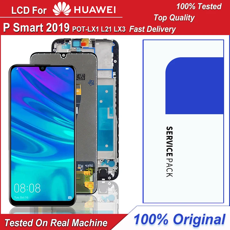 Original 6.2" Display For Huawei P Smart 2019 POT-LX1 L21 LX3 LCD Touch Screen Digitizer Assembly For Huawei Enjoy 9s LCD Screen
Original 6.2" Display For Huawei P Smart 2019 POT-LX1 L21 LX3 LCD Touch Screen Digitizer Assembly For Huawei Enjoy 9s LCD Screen