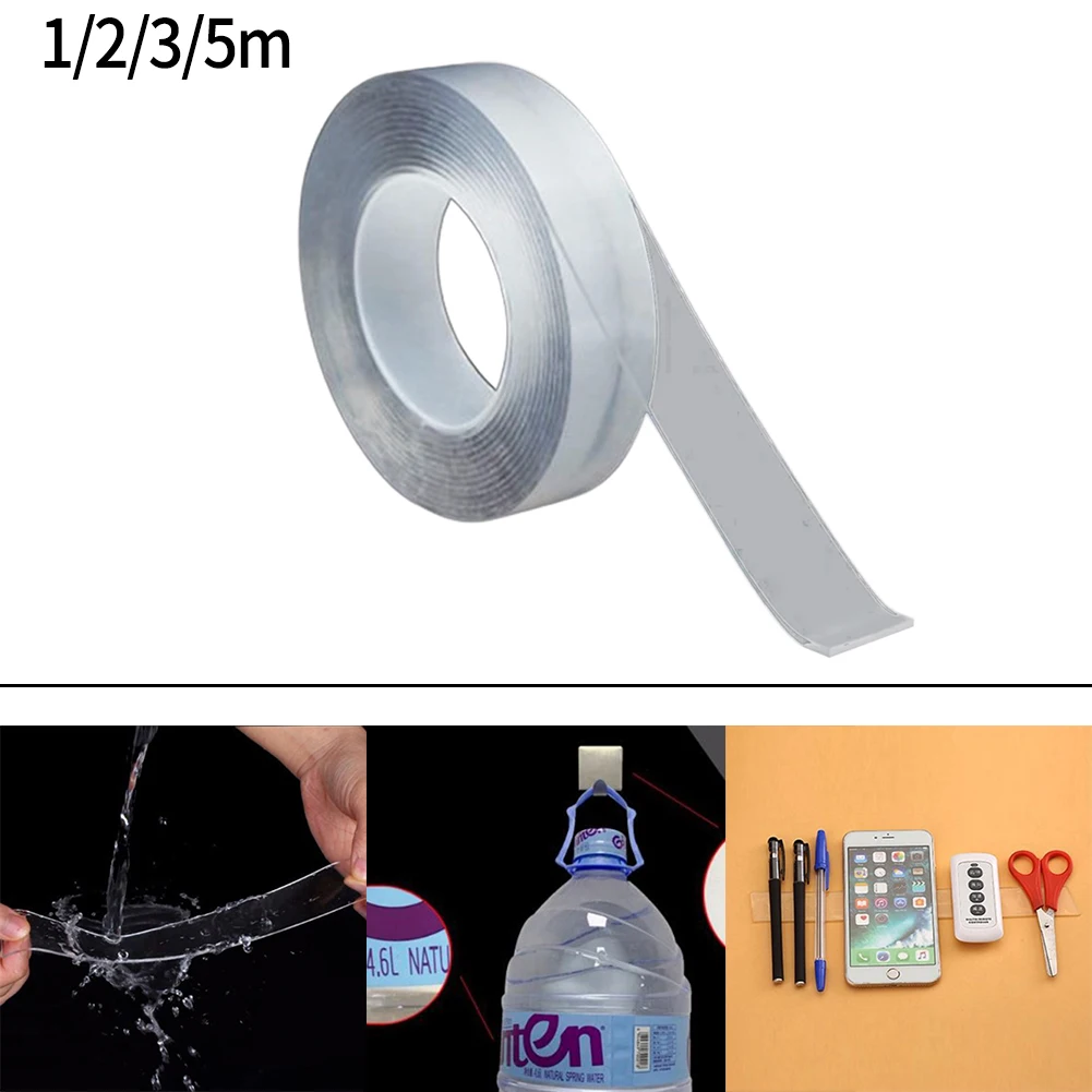 Strong Double Side Tape Waterproof Reusable Adhesive Transparent Stickers For Home Kitchen Bathroom Improvement Resistant Tapes
Strong Double Side Tape Waterproof Reusable Adhesive Transparent Stickers For Home Kitchen Bathroom Improvement Resistant Tapes