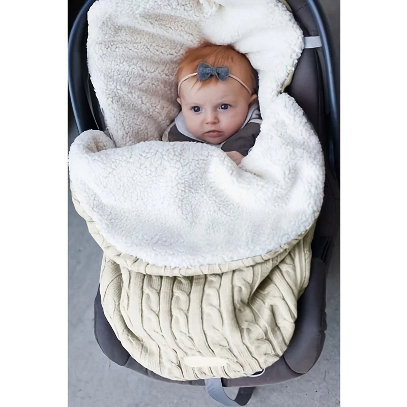 Newborn Baby Sleeping Bags Winter Warm Infant Stroller Knit Wrap Toddler Blanket Sleep Bag
Newborn Baby Sleeping Bags Winter Warm Infant Stroller Knit Wrap Toddler Blanket Sleep Bag