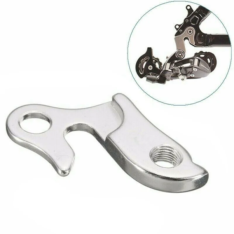 Bike Rear Derailleur Hanger Aluminum Alloy Bicycle Accessories Silver 6.5x 4.5x0.7 Cm Bicycle Derailleur Parts
Bike Rear Derailleur Hanger Aluminum Alloy Bicycle Accessories Silver 6.5x 4.5x0.7 Cm Bicycle Derailleur Parts