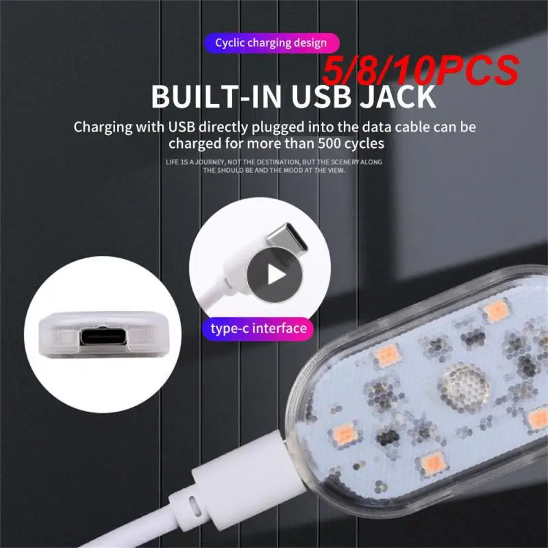 5/8/10PCS Portable Car Interior Roof Reading Lamp 5v Car Light Mini Decorative Lamp Universal Car Accessories
5/8/10PCS Portable Car Interior Roof Reading Lamp 5v Car Light Mini Decorative Lamp Universal Car Accessories
