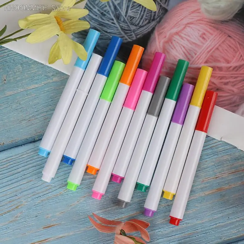 12 Colors Liquid Chalk Pens For Wall Sticker Kids Room Blackboard Erasable Non-dust Chalk Removable Marker Pen Stationery 1 set
12 Colors Liquid Chalk Pens For Wall Sticker Kids Room Blackboard Erasable Non-dust Chalk Removable Marker Pen Stationery 1 set