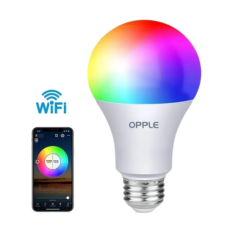 HMTX OPPLE E26 RGB Bulb For Home, 9W LED Lamp, Smart Bulb, Voice Control, Dimmable Alexa Speaker Google Siri Light, Connect To M
HMTX OPPLE E26 RGB Bulb For Home, 9W LED Lamp, Smart Bulb, Voice Control, Dimmable Alexa Speaker Google Siri Light, Connect To M