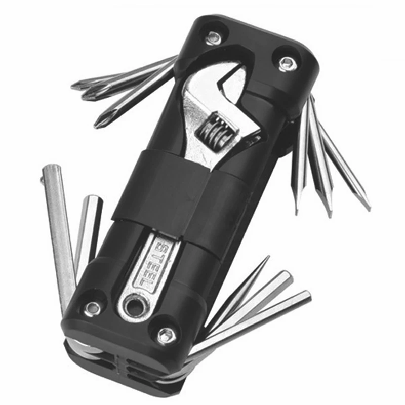 Bicycle Multifunction Tool Kits Multitool Tire Repair Tool Set with Screwdriver Chain MTB Road Cycling Bike Accessories
Bicycle Multifunction Tool Kits Multitool Tire Repair Tool Set with Screwdriver Chain MTB Road Cycling Bike Accessories