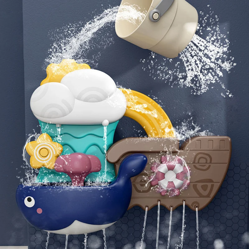 Baby Bath Toys for Kids Whale Water Spray Bathtub Shower Toys Child Bathing Game Summer Swim Pool Bathroom Toy Gifts
Baby Bath Toys for Kids Whale Water Spray Bathtub Shower Toys Child Bathing Game Summer Swim Pool Bathroom Toy Gifts
