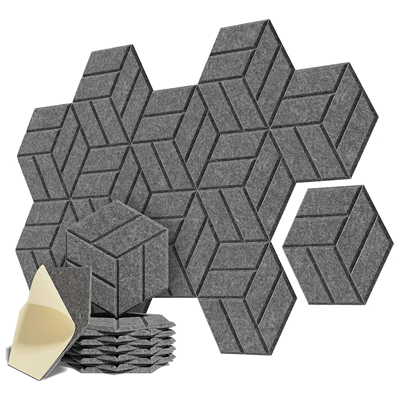 12 Pack Self-Adhesive Acoustic Panels Sound Proof Padding,Sound Absorbing Panels Acoustical Wall Panels,Sesame-Black
12 Pack Self-Adhesive Acoustic Panels Sound Proof Padding,Sound Absorbing Panels Acoustical Wall Panels,Sesame-Black
