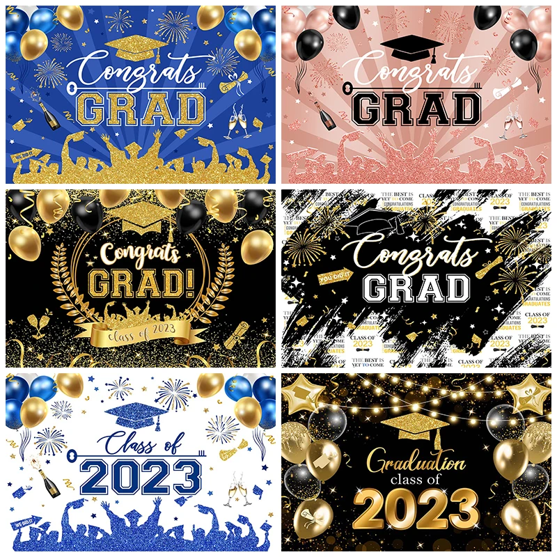 2023 Graduation Ceremony Photography Background Glitter Gold Balloon Party Decoration Student Photo Backdrops Studio Poster
2023 Graduation Ceremony Photography Background Glitter Gold Balloon Party Decoration Student Photo Backdrops Studio Poster