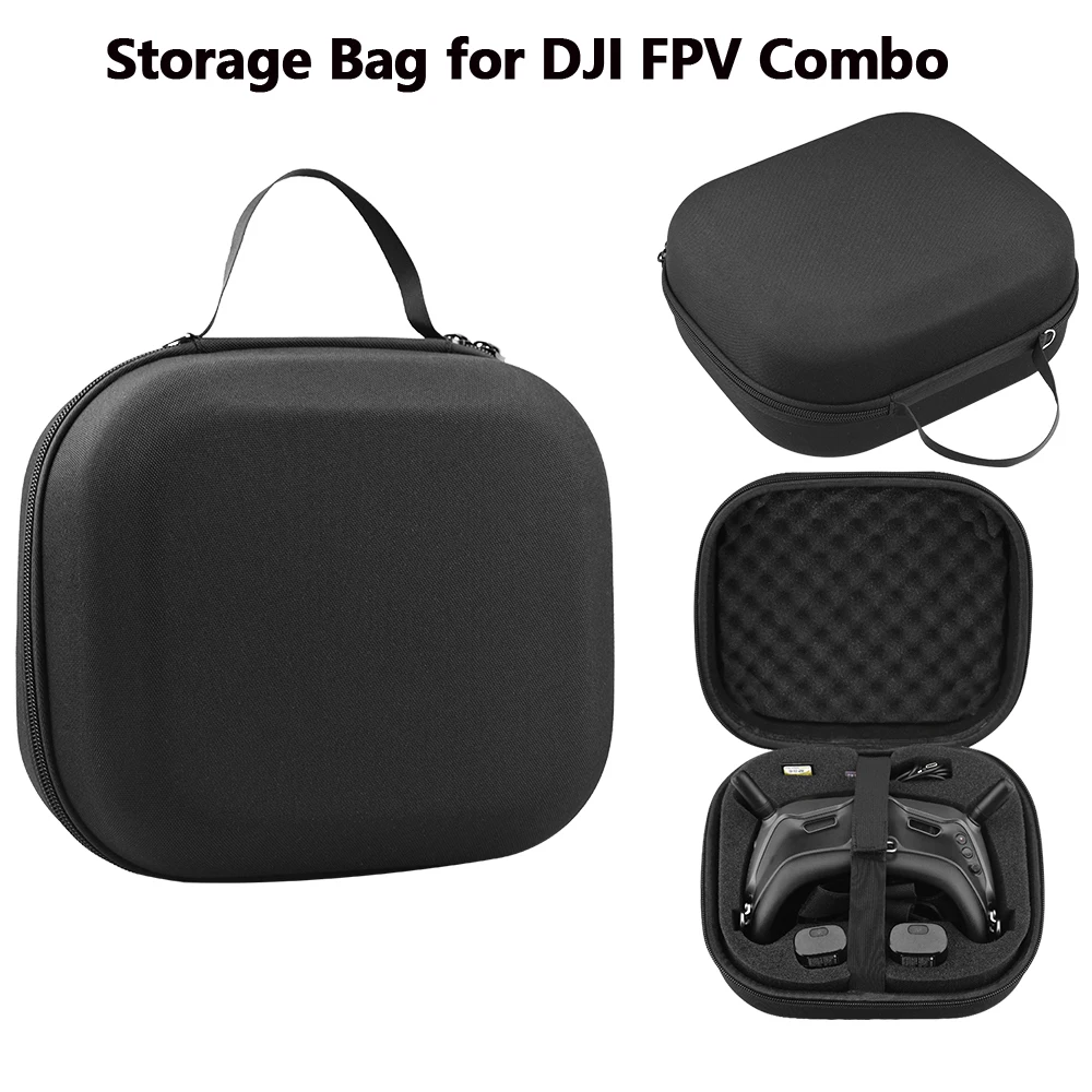 Storage Bag for DJI FPV Combo Goggles V2/Integra RC Motion 2 Flight Glasses Carrying Bag Handbag Protective Drone Accessories
Storage Bag for DJI FPV Combo Goggles V2/Integra RC Motion 2 Flight Glasses Carrying Bag Handbag Protective Drone Accessories