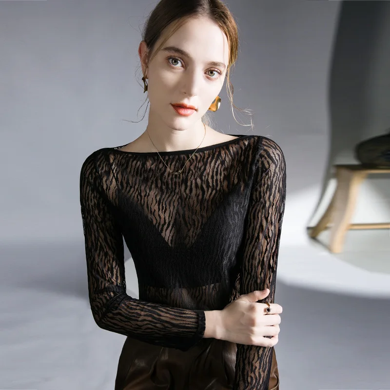 HIgh Quality 2023 Women Tops Gauze T-shirt Female Clothing Winter Autumn Sexy Crop Top Clothes Casual Hollow Out Blouse Y2k
HIgh Quality 2023 Women Tops Gauze T-shirt Female Clothing Winter Autumn Sexy Crop Top Clothes Casual Hollow Out Blouse Y2k