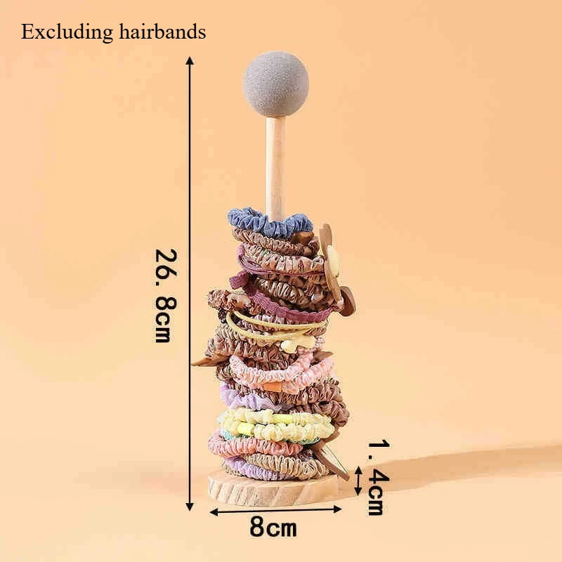 Деревянный органайзер для резинок и аксессуаров для волос
Деревянный органайзер для резинок и аксессуаров для волос