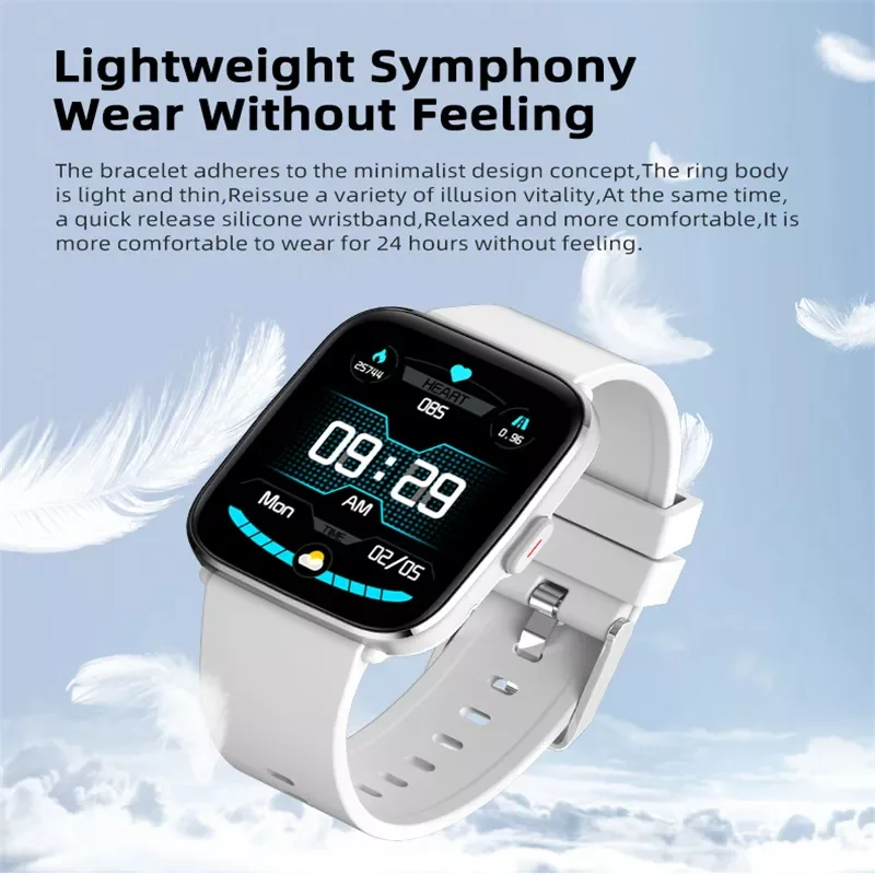 2022 New Bluetooth Calling Men Fitness Tracker 1.69 Inch Full Touch Screen Music Player Custom Dial Women Smartwatch for Android 
2022 New Bluetooth Calling Men Fitness Tracker 1.69 Inch Full Touch Screen Music Player Custom Dial Women Smartwatch for Android