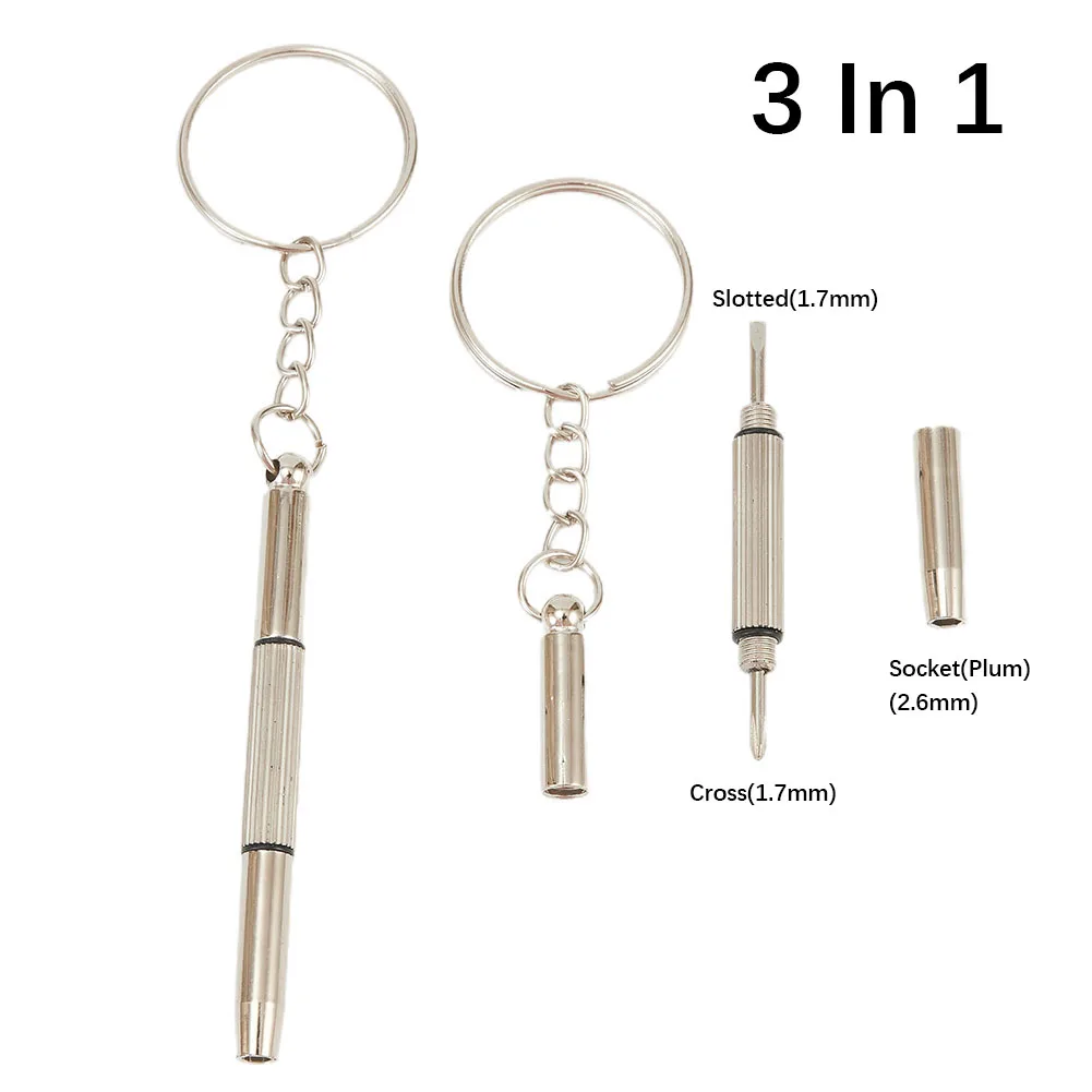 2PC Mini 3in1 Screwdriver Glasses Phone Watch Screw Repair Tool Keyring Keychain Mini 3in1 Screwdriver Glasses Phone Watch Scre
2PC Mini 3in1 Screwdriver Glasses Phone Watch Screw Repair Tool Keyring Keychain Mini 3in1 Screwdriver Glasses Phone Watch Scre