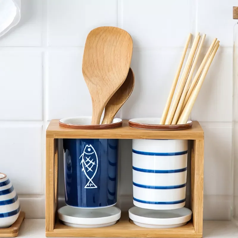 Japanese Ceramics Kitchen Cutlery Organizer Stand Drain Storage Jar Spoon Fork Chopstick Kitchenware Cooking Tool Tray Shelf Box
Japanese Ceramics Kitchen Cutlery Organizer Stand Drain Storage Jar Spoon Fork Chopstick Kitchenware Cooking Tool Tray Shelf Box