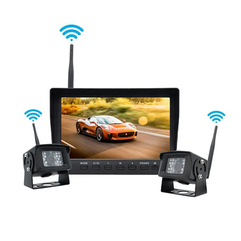 2 chanl 2.4G Digital Wireless LCD Monitor Camera Rear View System Kit For Truck Bus Forklift
2 chanl 2.4G Digital Wireless LCD Monitor Camera Rear View System Kit For Truck Bus Forklift