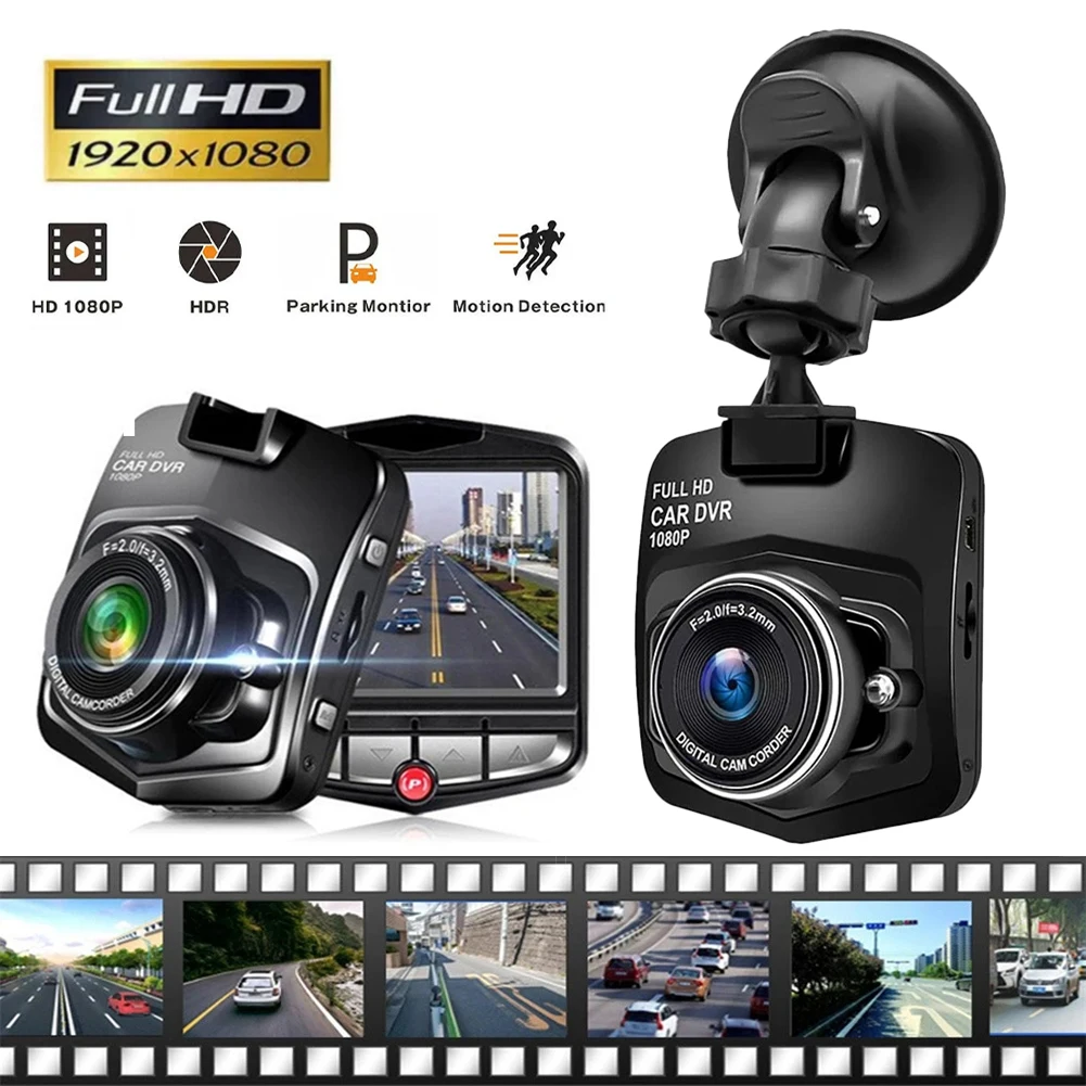 Universal Car Dash Cam 1080P Car DVR Driving Recorder 2.2" LCD Screen Loop Recording 24H Parking Monitoring Motion Detection
Universal Car Dash Cam 1080P Car DVR Driving Recorder 2.2" LCD Screen Loop Recording 24H Parking Monitoring Motion Detection