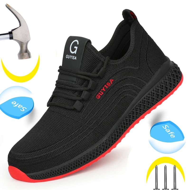 Male Steel Toe Work Shoes Lightweight Work Boots Man Safety Shoes Men Puncture-Proof Safety Boots Working Sneakers Dropshipping
Male Steel Toe Work Shoes Lightweight Work Boots Man Safety Shoes Men Puncture-Proof Safety Boots Working Sneakers Dropshipping