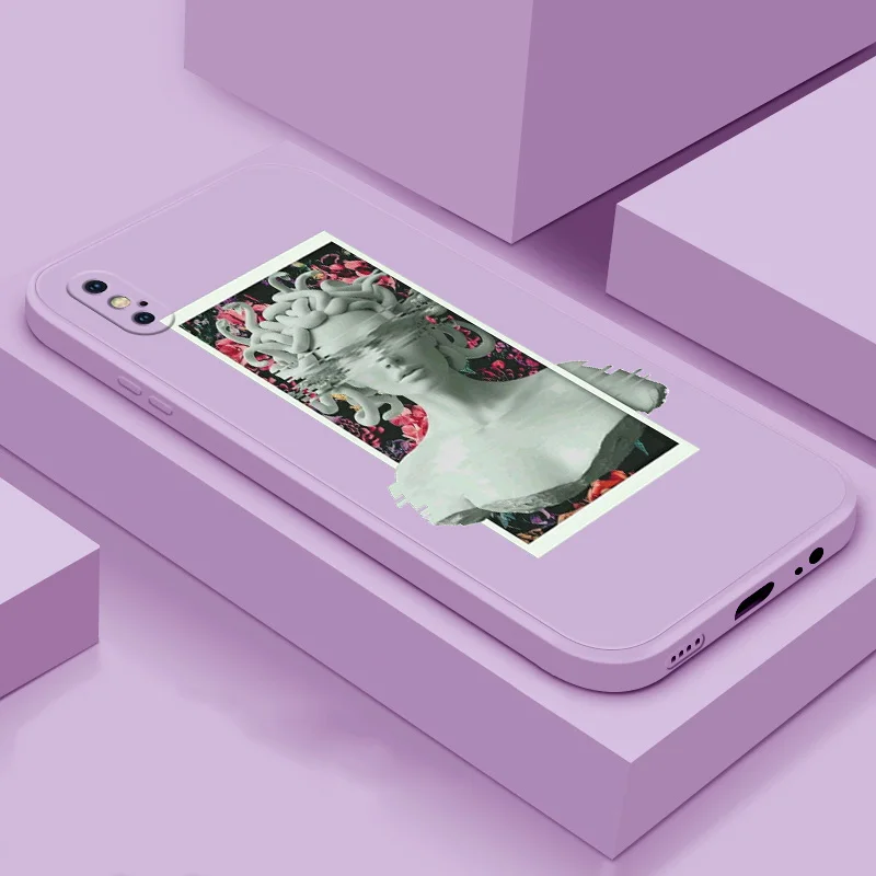 Case For iPhone X Xs XR XS MAX soft case TPU silicone case Straight Edge Liquid Sculpturing Figure Case
Case For iPhone X Xs XR XS MAX soft case TPU silicone case Straight Edge Liquid Sculpturing Figure Case